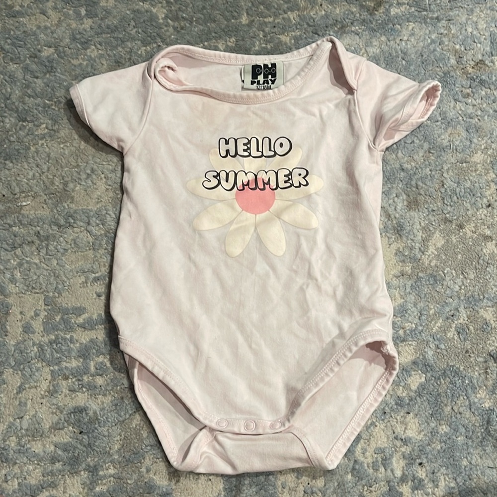 PH PLAY 12/18 months onsie